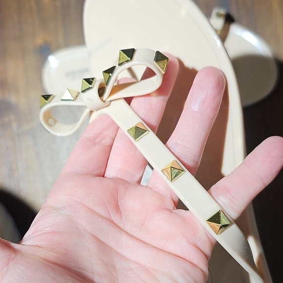 Steven New York Women's Sandals with Gold Studs - Picture 4 of 8